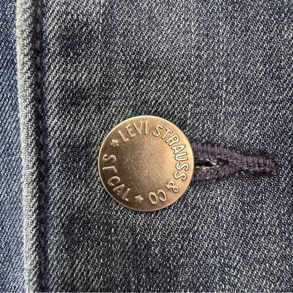 Levi’s Engineers Coat in Fleece-Lined Denim - Picture 5 of 13